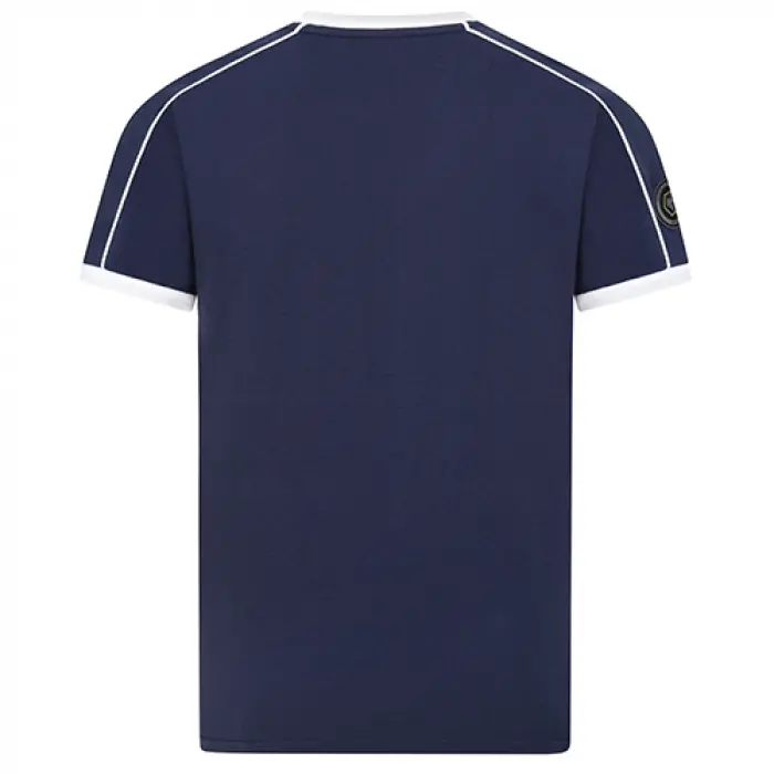 Wolverhampton Wanderers Store | Shop Official Terrace Ringer T-Shirt -Navy Wolves Gear